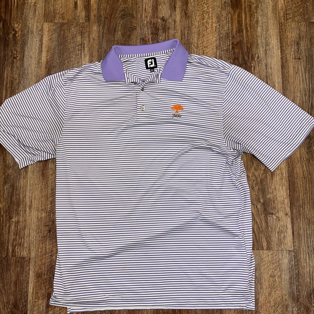 Footjoy FJ men’s XL polo perfect condition great purple color